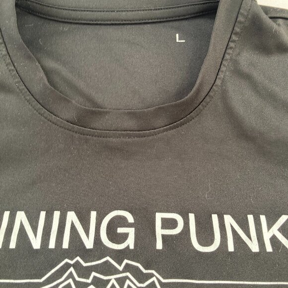 Running Punks Unknown Trails Joy Division Style Performance Shirt Large - Picture 3 of 5
